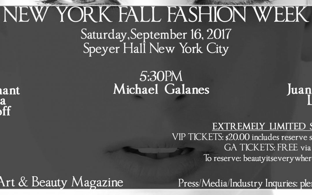 New York Fall Fashion Week
